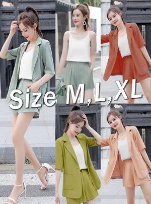 Set nguyên bộ 3 món (Áo trong+Áo Vest Ngoài+Quần Short)