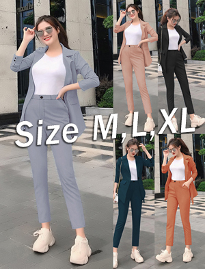 Set nguyên bộ áo vest quần dài 2 túi kèm áo trong xinh xắn