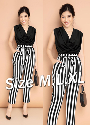 Jum lửng cổ đổ thắt nơ bụng xinh xắn