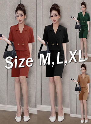 Set áo Vest croptop mix quần ngố lửng xinh xắn